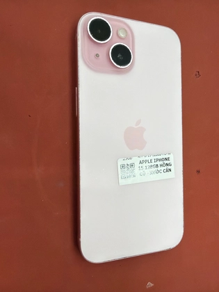 iPhone 15 128GB - Cũ Xước Cấn - Hồng - XDY923 - 5