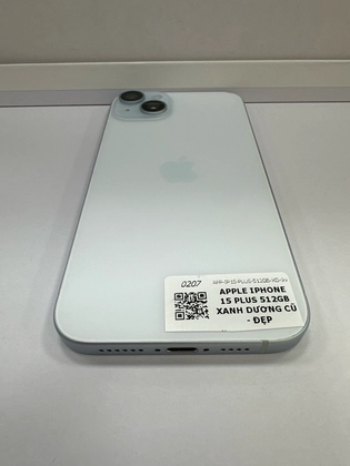 iPhone 15 Plus 512GB - Cũ Đẹp Xanh dương - 241GD7 - 7