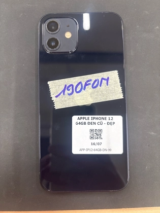 iPhone 12 64GB cũ đẹp - 190F0N - 3