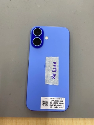 iPhone 16 128GB - Cũ trầy xước - Xanh dương - HF5JHX - 3