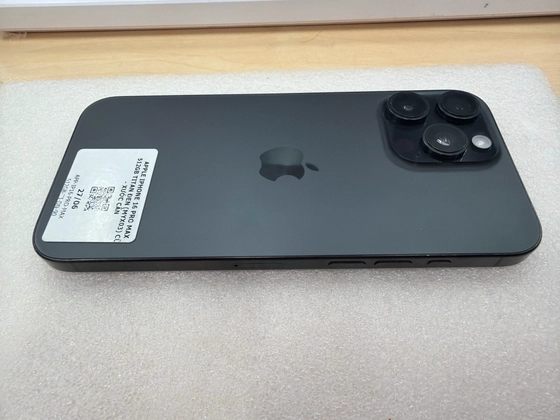 iPhone 16 Pro Max 512GB - Cũ xước cấn - Titan đen - WGW20H - 5