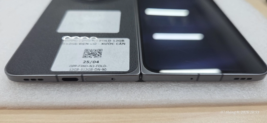 OPPO Find N3 Fold 12GB 512GB - Cũ xước cấn - Đen - 285414 - 7
