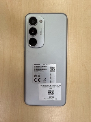 Tecno Spark 40 Pro Plus 8GB 256GB - Titan - Cũ trầy xước - 374500 - 3