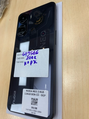 Linh kiện Nubia Neo 3 8GB 128GB - Đen - Cũ đẹp - 679566 - 4
