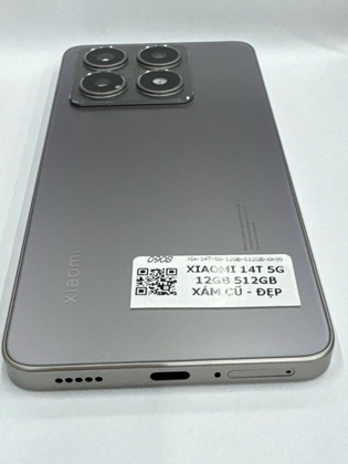 Xiaomi 14T 5G 12GB 512GB - Cũ đẹp - Xám - 606306 - 6