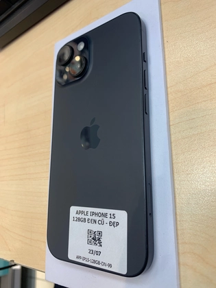 iPhone 15 128GB - Đen - Cũ Đẹp - Q0FC60 - 4