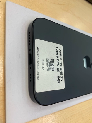 iPhone 15 128GB - Đen - Cũ Đẹp - Q0FC60 - 7