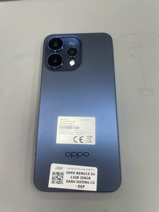Oppo Reno15 5G 12GB 256GB - Xanh Dương - Cũ đẹp - 987437 - 2