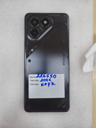 Tecno Pova 7 8GB 128GB - Cũ đẹp - Đen - 226550 - 3