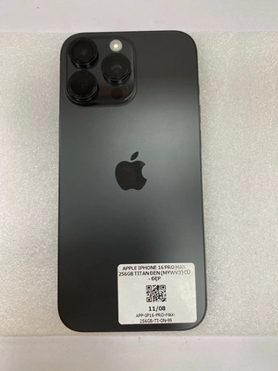 iPhone 16 Pro Max 256GB - Cũ đẹp - Titan đen - NXXL20 - 3