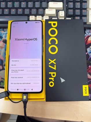 Xiaomi POCO X7 Pro 5G 12GB 256GB - Cũ đẹp - Đen - 807628 - 1