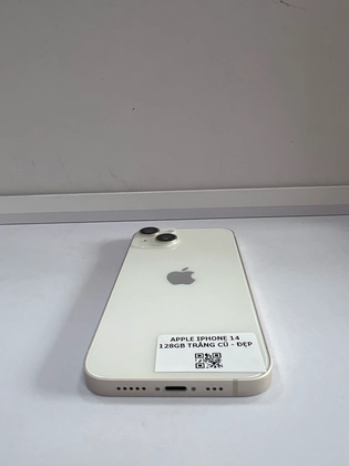 iPhone 14 128GB - Cũ Đẹp-Trắng - G3Q2TM - 7