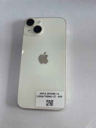 iPhone 14 128GB - Cũ Đẹp-Trắng - G3Q2TM - 3