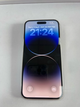 iPhone 14 Pro Max 128GB - Cũ Đẹp-Bạc - 6WYM9K - 1