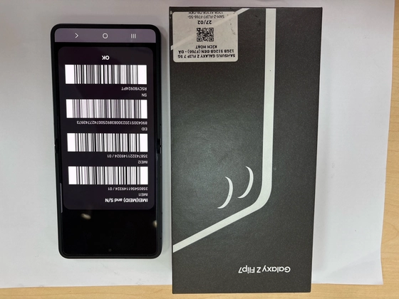 Samsung Galaxy Z Flip7 5G 12GB 512GB - Đen - Đã kích hoạt - 149324 - 1
