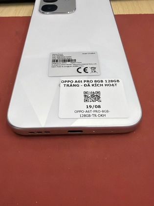 OPPO A6t Pro 8GB 128GB - Đã kích hoạt - trắng - 190859 - 7