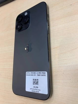 iPhone 14 Pro Max 256GB - Cũ Trầy Xước-Đen - 7RFGWV - 4