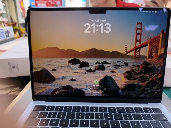 MacBook Air 13 M5 16GB 512GB 2026 - Đã kích hoạt - Xanh - 7M7RQD - 3