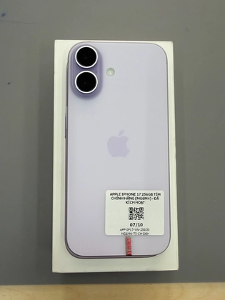 iPhone 17 256GB VN/A - Đã kích hoạt - Tím - 0JMFW1 - 3