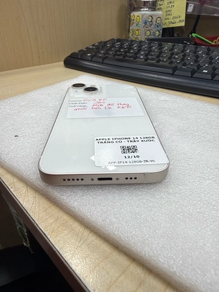 iPhone 14 128GB - Cũ Trầy Xước-Trắng - 4DX9HP - 7