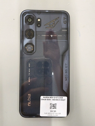 Nubia Neo 5 GT 12GB 256GB - Đã kích hoạt - đen - 590705 - 3