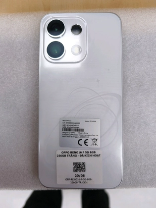 OPPO Reno16 F 5G 8GB 256GB - Trắng - Đã kích hoạt - 468312 - 3