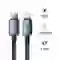 Cáp Baseus Crystal Shine USB-C to lightning dài 2M 1