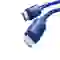 Cáp Baseus Crystal Shine USB-C to lightning dài 2M 3