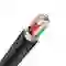 Cáp Trusmi Usb-C to Lightning Led Rainbow PD 20w dài 1m 4