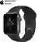 Apple Watch SE 44mm GPS Viền Nhôm Dây Cao Su Chính Hãng Đen 1