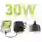 Pin sạc dự phòng Baseus Qpow2 màn hình số 20.000mAh 30W kèm 2 cáp type C 3