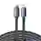 Cáp Baseus Crystal Shine USB-C to lightning dài 2M 1