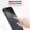 Dán kính cường lực màn hình iPhone 18 Pro Zeelot Solidsleek Full Viền Đen Cao Cấp 6