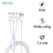 Cáp Devia Smart Series 3 In 1 (Micro, Type-C, Lightning) 1
