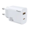 Sạc nhanh Mini Trusmi PD 65w Gan 1A+2C kèm cáp Type-C to Type-C 60w (US) CH05 1