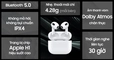 Tai nghe Bluetooth Apple AirPods 3 2022 sạc có dây - Cũ Đẹp 5