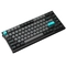 Bàn phím cơ AKKO Monsgeek MG75 Black & Cyan 2