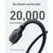 Cáp Anker 543 USB-C to USB-C Nylon BIO-BRAIDED dài 1.8M A80E6 4