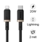 Cáp Baseus Dura Series Usb-C to Lightning 20w dài 2m 1
