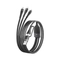 Cáp Pisen Pro Mars God 2-in-1 ( Lightning/Type-C/Micro) USB-A/USB-C 1.2m 2