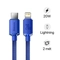 Cáp Baseus Crystal Shine USB-C to lightning dài 2M 1