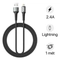 Cáp sạc nhanh BWOO Lightning X288L dài 1M 1