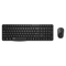 Combo bàn phím + Chuột không dây Rapoo X1800S Đen 1