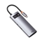 Hub Chuyển ĐổI Baseus Metal Gleam Type-C 5 Trong 1 2