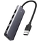 Hub chuyển đổi Ugreen 4 cổng USB 3.0 + Micro USB, vỏ mạ kim loại, siêu mỏng CM219 50985 1
