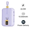Pin sạc dự phòng Pisen Quick Power Link Tiny 10.000 mAh 22.5W (Lightning & Type-C) 1