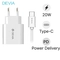 Củ Sạc Devia Kèm Cáp Type-C V3 1