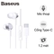 TAI NGHE CÓ DÂY BASEUS ENCOK CZ11 - TRẮNG 1