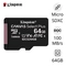 Thẻ nhớ Micro Kingston Class 10 64GB ( Không Adapter ) 1