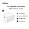 Củ sạc Mophie Essential Gan 35W 1C - Trắng